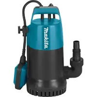 Makita Pompe vide-cave à eau claire PF0800 800W