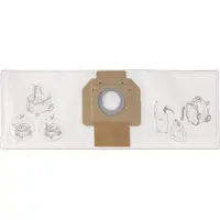 Makita Sac d'Aspirateur Polaire pour VC4210 (5 pièces)