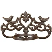 Esschert Design Support de pot de fleurs Marron Fonte BR28