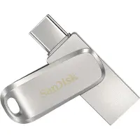 SanDisk Ultra Dual Luxe Usb C 128gb Pendrive Argenté