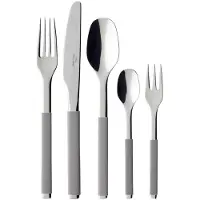 Villeroy & Boch S+ Taupe Set de couverts 30 pièces