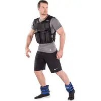 Tunturi Adjustable Weight Vest 10kg Noir 10kg