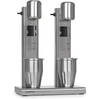 Klarstein Kraftpaket II Pro Double mixeur milkshake shake de protéines160 W inox
