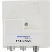 Braun Telecom Répartiteur coaxial - consigné - 3 voies -