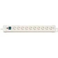 Brennenstuhl 1952200100 power extension 3 m 10 AC outlet(s) Indoor White