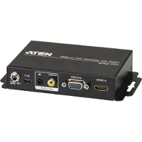 Aten VC812 VC812 Convertisseur vidéo HDMI vers VGA avec fonction de mise à l'échelle jusqu'au FullHD 1080p