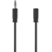 Nedis 3,5 mm Verlengkabel 10 Meter Zwart