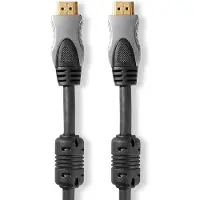 Nedis High Speed Câble HDMI avec Ethernet 0,75m anthracite