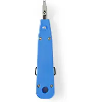 Nedis Pullers and Extractors | Convient pour : All Telecom Câblage / Outil de poinçonnage LSA / Bandes LSA | Bleu NE550691138