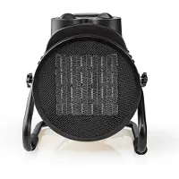Nedis Ventilateur de chauffage industriel, Radiateur infrarouge, Jaune