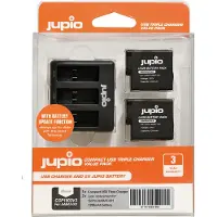 Jupio Kit : GoPro HERO8/7/6/5 & HERO (2018) Batterie (2x)