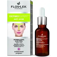 FLOSLEK DermoExpert Anti Acne sérum de gommage doux pour la nuit pour une peau équilibrée 30 ml