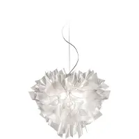 Slamp Suspension , VELI, dimmable, Transparent, Salon / séjour, Plastique, Design