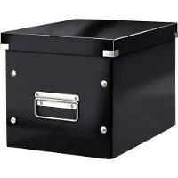 Leitz Click & Store Cube - Boîte de rangement - M - Noir