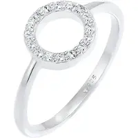 Elli Bague 'Geo' argent / transparent
