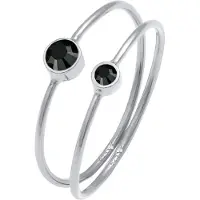 Elli Bague noir / argent