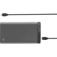 Hama 00200012 banque d'alimentation électrique Lithium-Ion (Li-Ion) 26800 mAh Anthracite