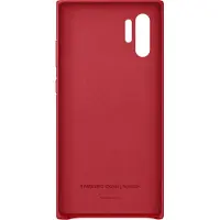 Samsung Cover Leather Galaxy Note 10 Plus Rouge
