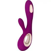 LELO Soraya Wave vibromasseur muni d’un stimulateur clitoridien Deep Rose 21,5 cm