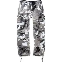 Brandit Pantalon cargo anthracite / taupe / kaki / blanc