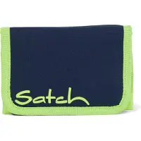 Satch porte-monnaie Wallet Toxic Yellow bleu multicolore