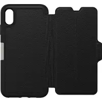 Otterbox Strada Bookcase pour Apple iPhone Xs Max Noir