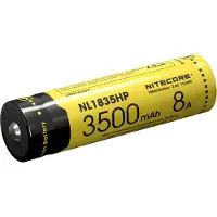 Nitecore NL1836HP High Performance batterie rechargeable 18650 Li-ion, 3600 mAh