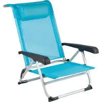 Red Mountain Chaise de plage Bleu 1204784