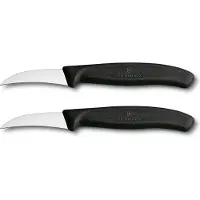 Victorinox Couteau à Éplucher Victorinox Swiss Classic Noir (2-pièces)