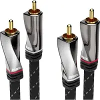 Avinity Câble audio, 2 fiches RCA mâles ,- 2 fiches RCA mâle
