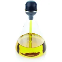 Point-Virgule Bouteille d'huile avec pipette 250 ml transparent/noir