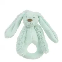 Happy horse Hochet bleu océan lapin Richie - Lagoon vert - Cadeau pour bébé