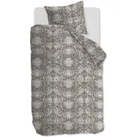 Ambiante Housse de Couette Ambiante Ruya Natural Coton-140 x 200 / 220 cm | 1-personne