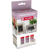 Talens Art Creation Vintage Chalk set Beiges 2 x 100 ml + crackle medium (200 ml)