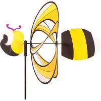 HQ Carillon éolien Paradise Critter Bumblebee Moulin à vent Sac à vent Décoration de jardin