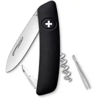 Swiza D01 couteau de poche suisse - Noir