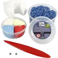 Foam Clay - Silk Clay Set of 3 Funny Friend (Monster Big Set)