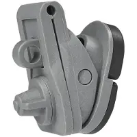 Proplus clips de store pour tentes avec double tendon 3 pièces gris