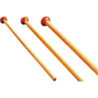 Talamex Flag Pole Straight 5 Units Beige 80 cm