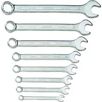 Ironside Jeu de clés de fourche (10 mm, 11 mm, 13 mm, 14 mm, 17 mm, 19 mm, 22 mm, 8 mm)