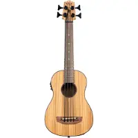 Kala U-Bass Zebrawood Ukulélé basse Natural
