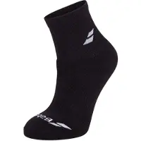 Babolat Quarter 3 Pairs Pack Black 43-46 Chaussettes