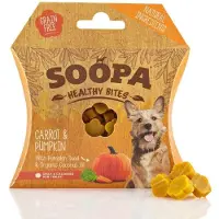 Soopa Bites à la citrouille & carotte pour chien