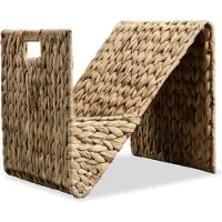 vidaXL Porte-revues 31 x 31 x 31 cm Jacinthe d'eau