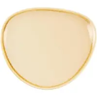 Olympia Assiettes triangulaires en porcelaine grès 16,5 cm (6 pièces)