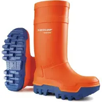 Dunlop Bottes d'hiver Purofort Thermo+ full safety S5 CI SRC - Taille 47 - orange