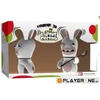 Merchandising Lapins Crétins - Lap5504 - Jeu De Plein Air - Lapin Cretin - Figurine 3d Lapin - Châtie Bien Double Pack