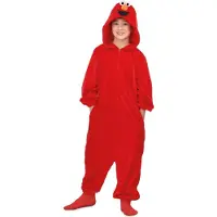 MOM Elmo Pajama Junior Costume Rouge 7-9 Years Enfants