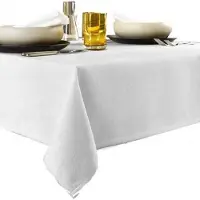 De Witte Lietaer Nappe De Witte Lietaer Gibson Castle Blanche-145 x 220 cm