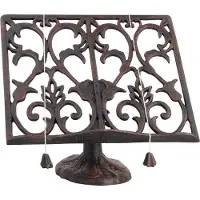 Esschert Design Support pour livre de cuisine classic antique brown